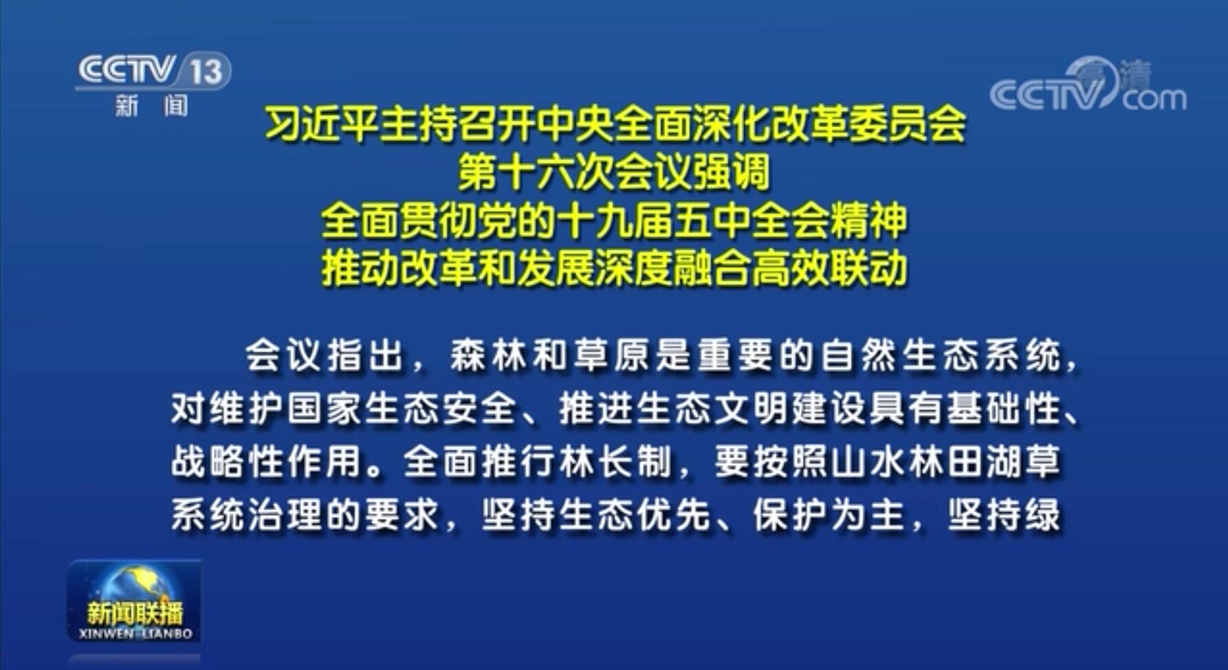 中央全面深化改革委员会第十六次会议